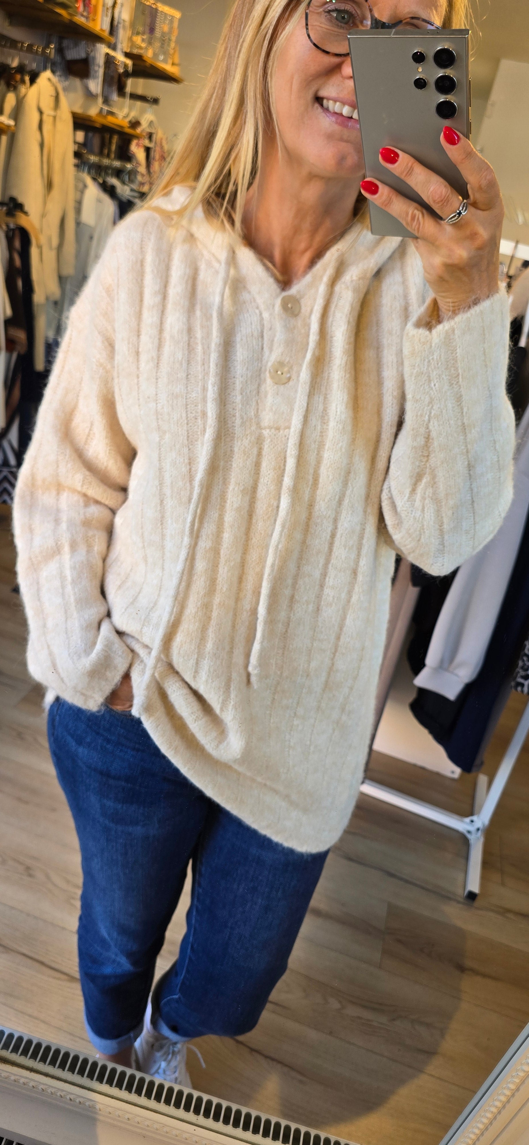 Pull Molly à capuche