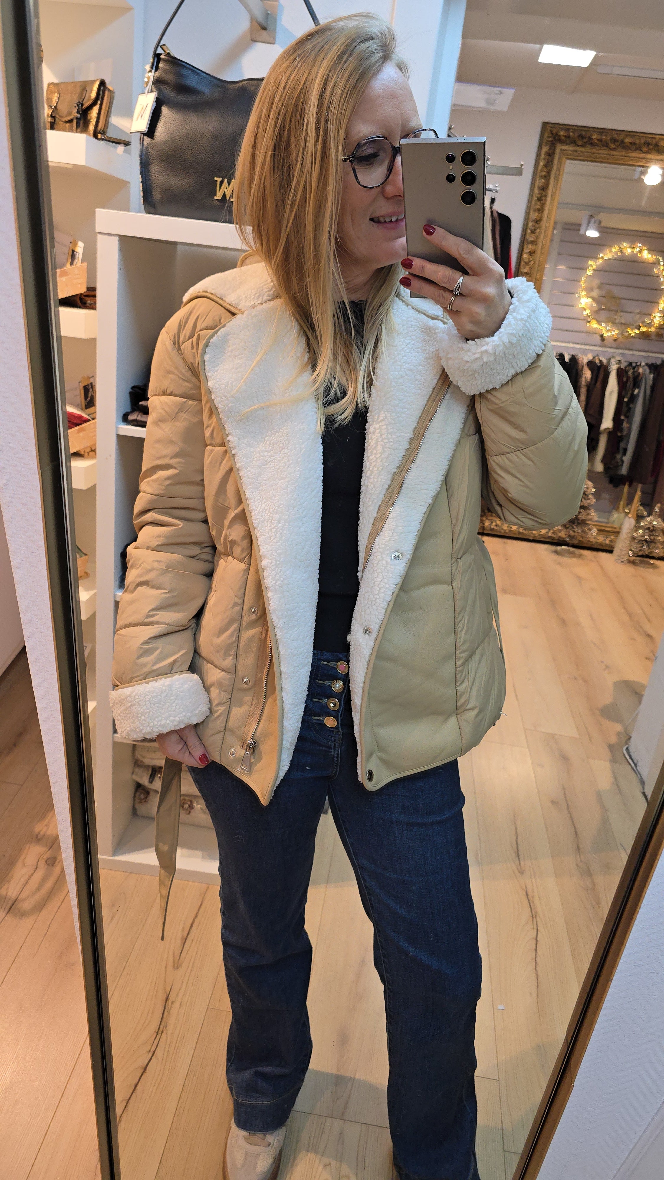 Veste manteau à capuche