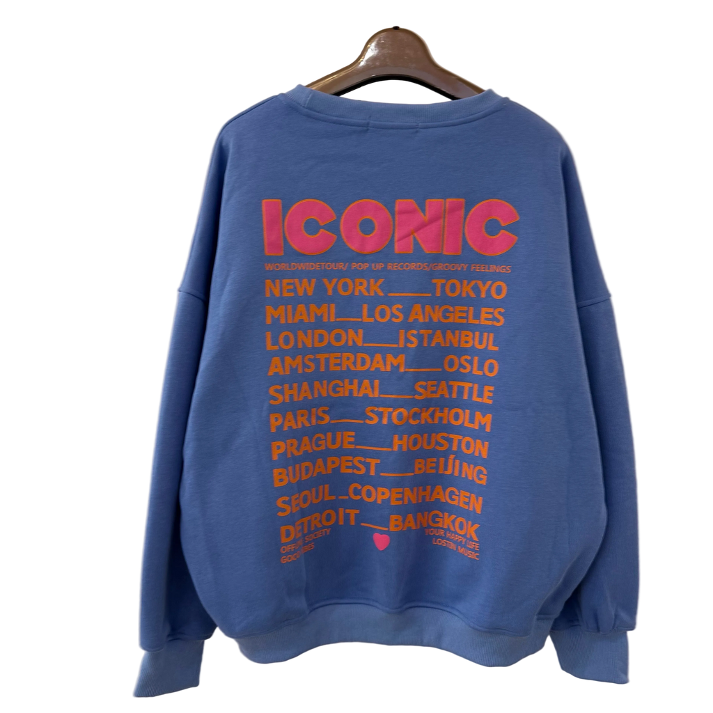 Sweat-iconic bleu