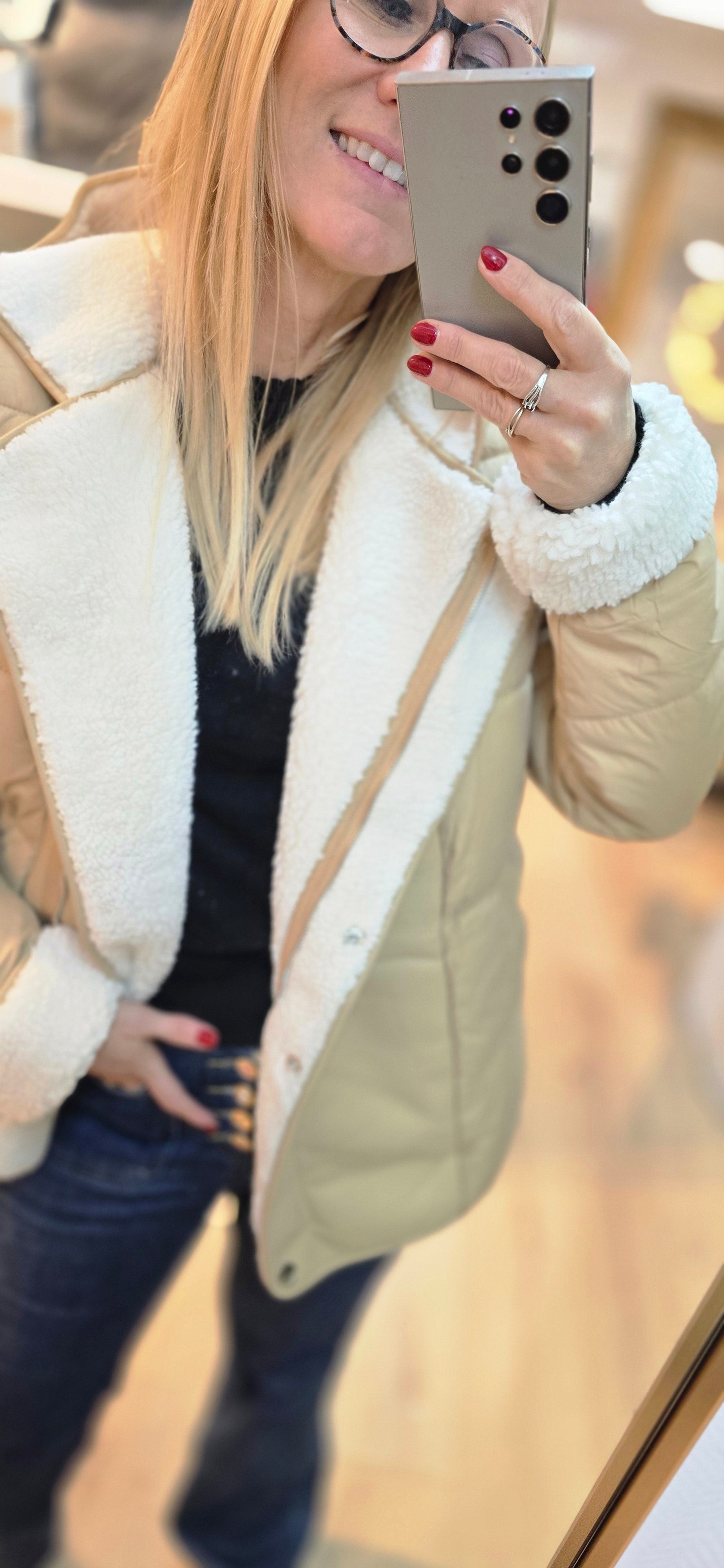 Veste manteau à capuche