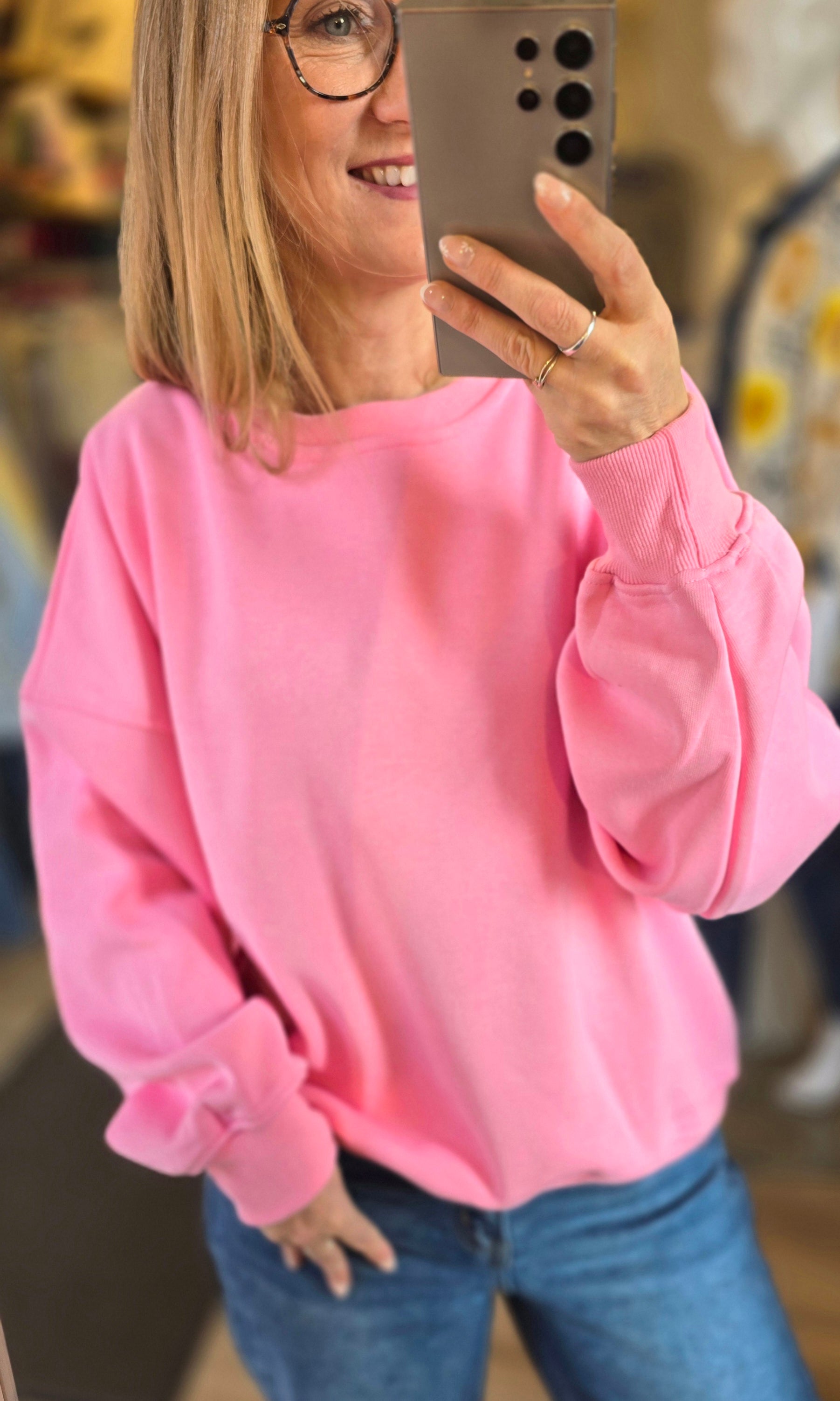 Sweat Uni molletonné