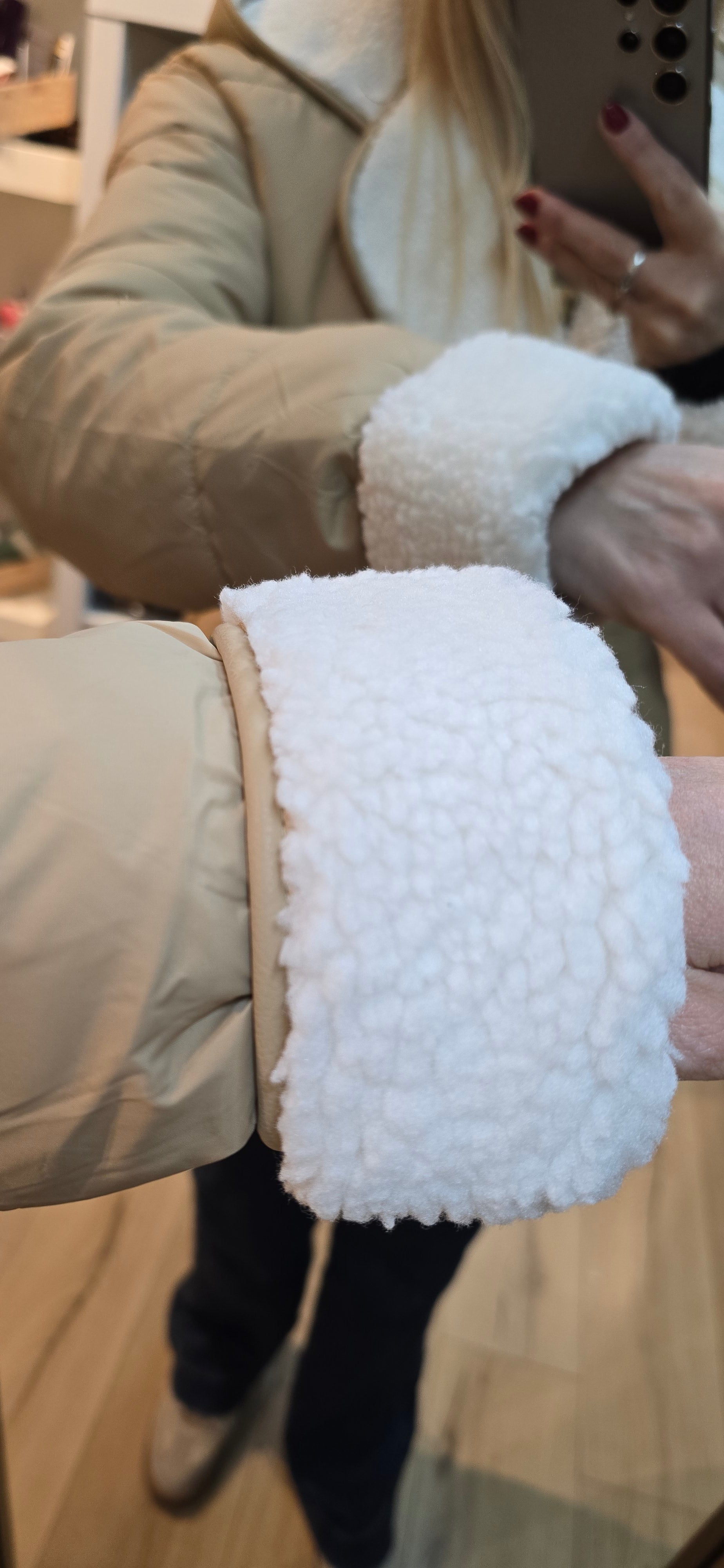 Veste manteau à capuche