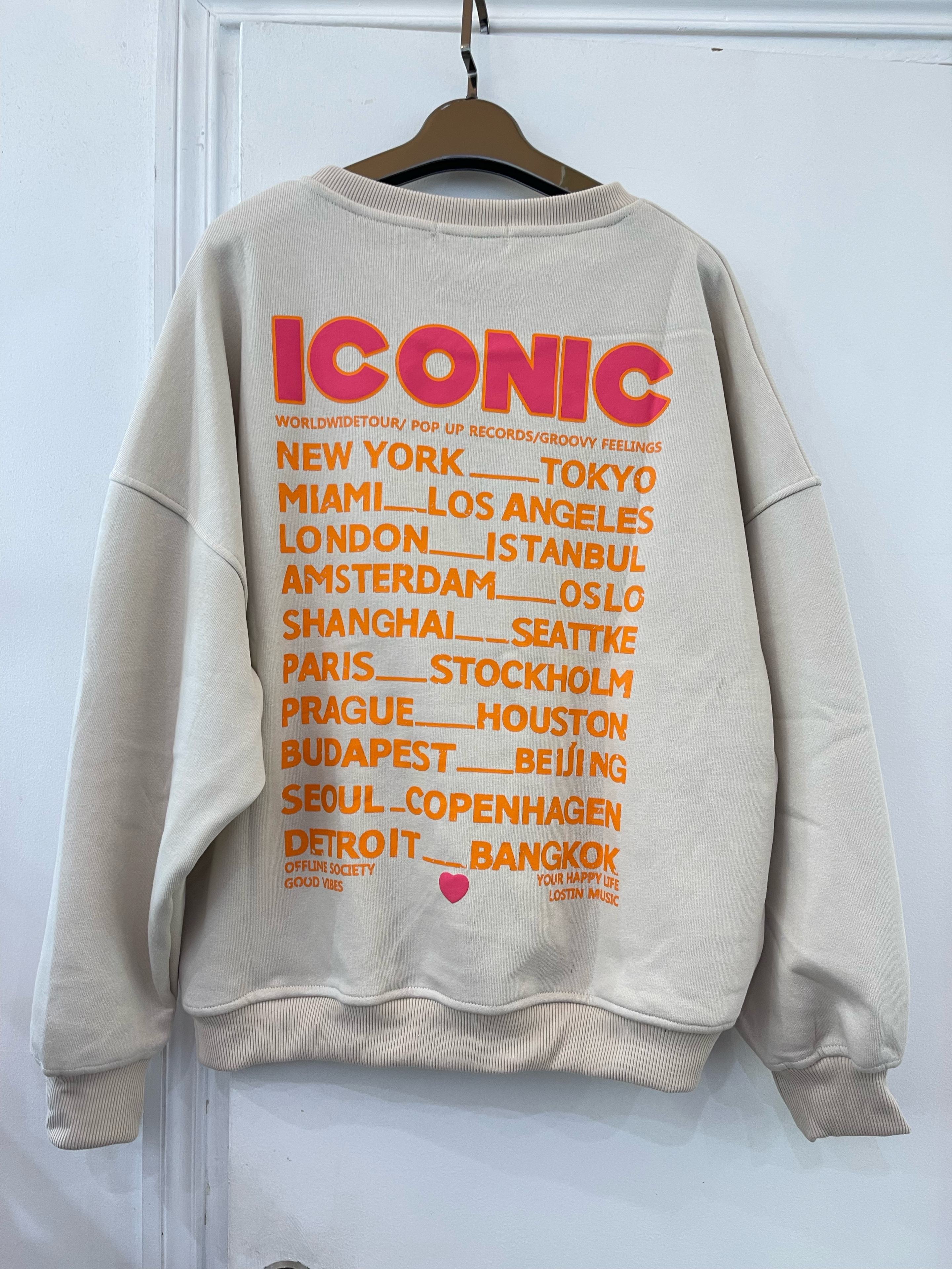 Sweat-iconic beige