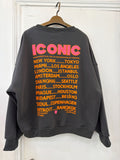 Sweat-iconic Gris foncé